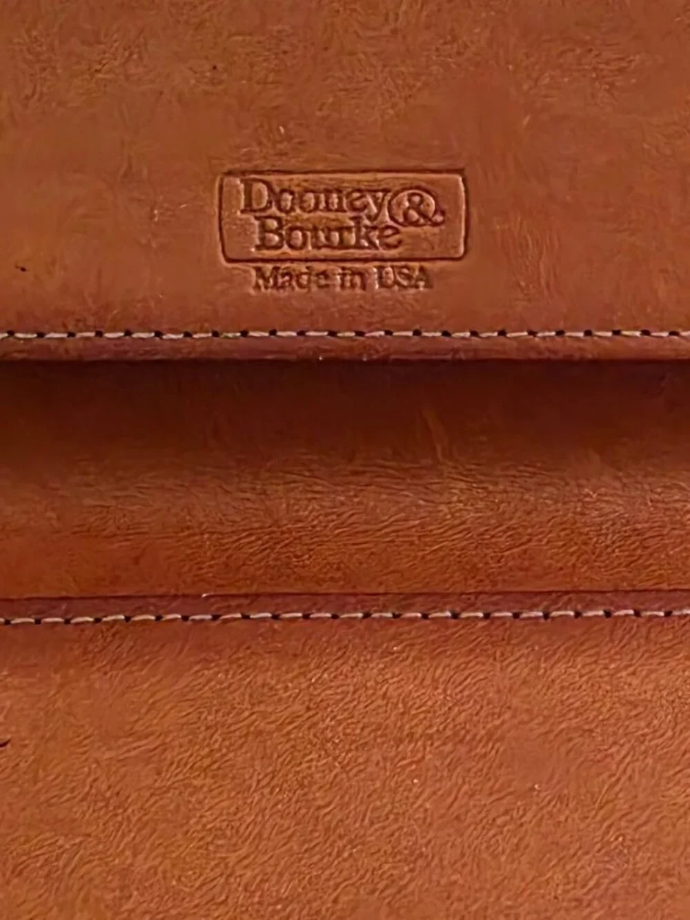 Dooney and Bourke Vintage Checkbook/Billfold